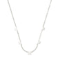 Lillia Butterfly Silver Strand Necklace