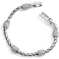 Meridian Silver Bracelet - J39482