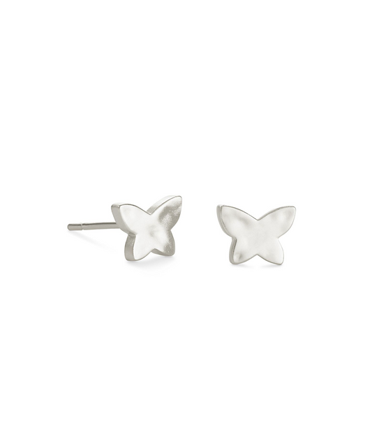 Lillia Butterfly Silver Studs