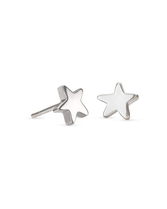Jae Star Studs Sterling Silver Earrings