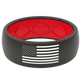 Original Hero Black/Red Flag Groove Ring -