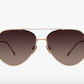 Dash Brushed Gold + Coffee
