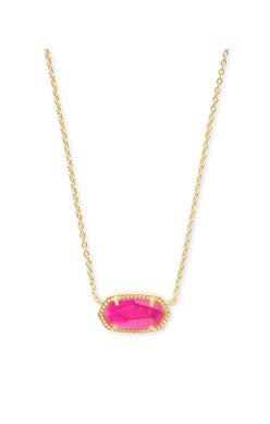 Elisa Gold Azalea Illusion Necklace