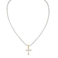K5192-AF05 SM Cross Necklace 18in Chain