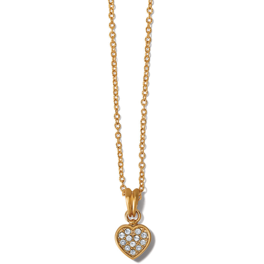 Meridian Zenth Gold Heart Necklace - JM7371