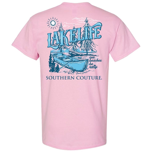Lake Life Cuz Beaches Salty Tee -