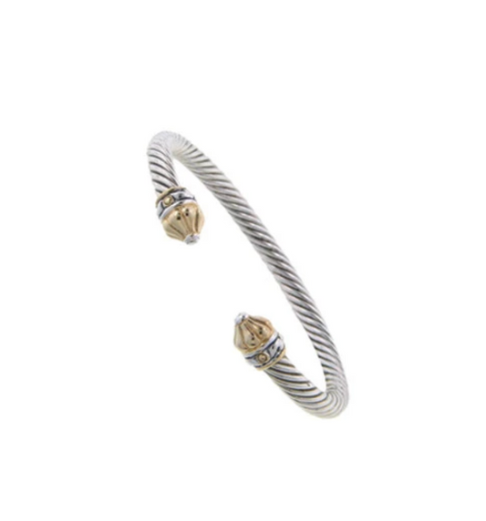 Nouveau Collection Small Antiqua Wire Cuff B3282-A000