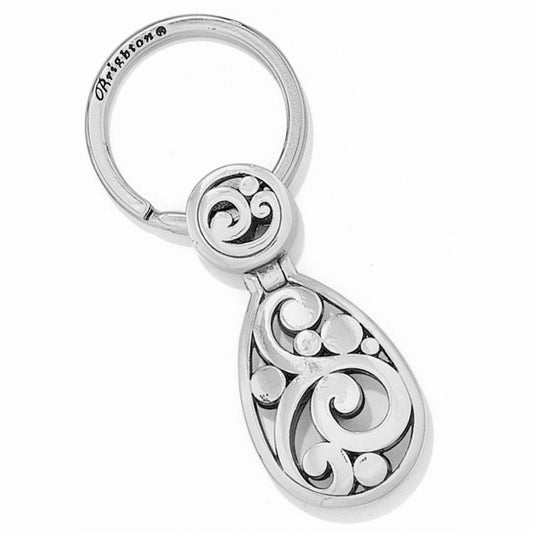 Silver Contempo Keyfob - E12580