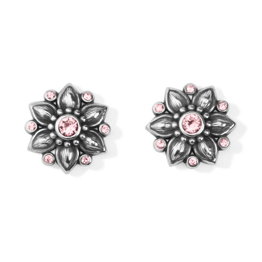 Cora Pink Stone Mini Post