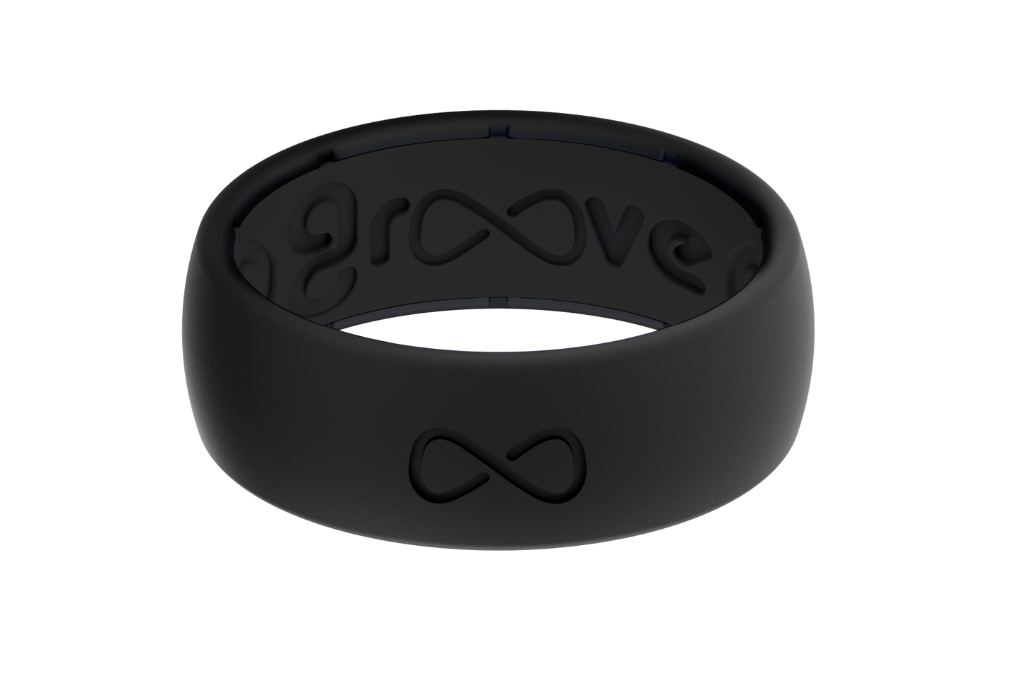Original Black/Black Groove Ring -