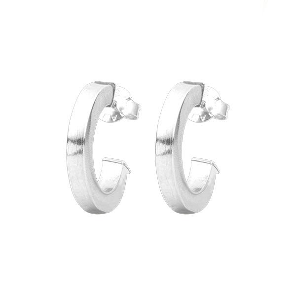 Bianca Hoop - Shiny Silver