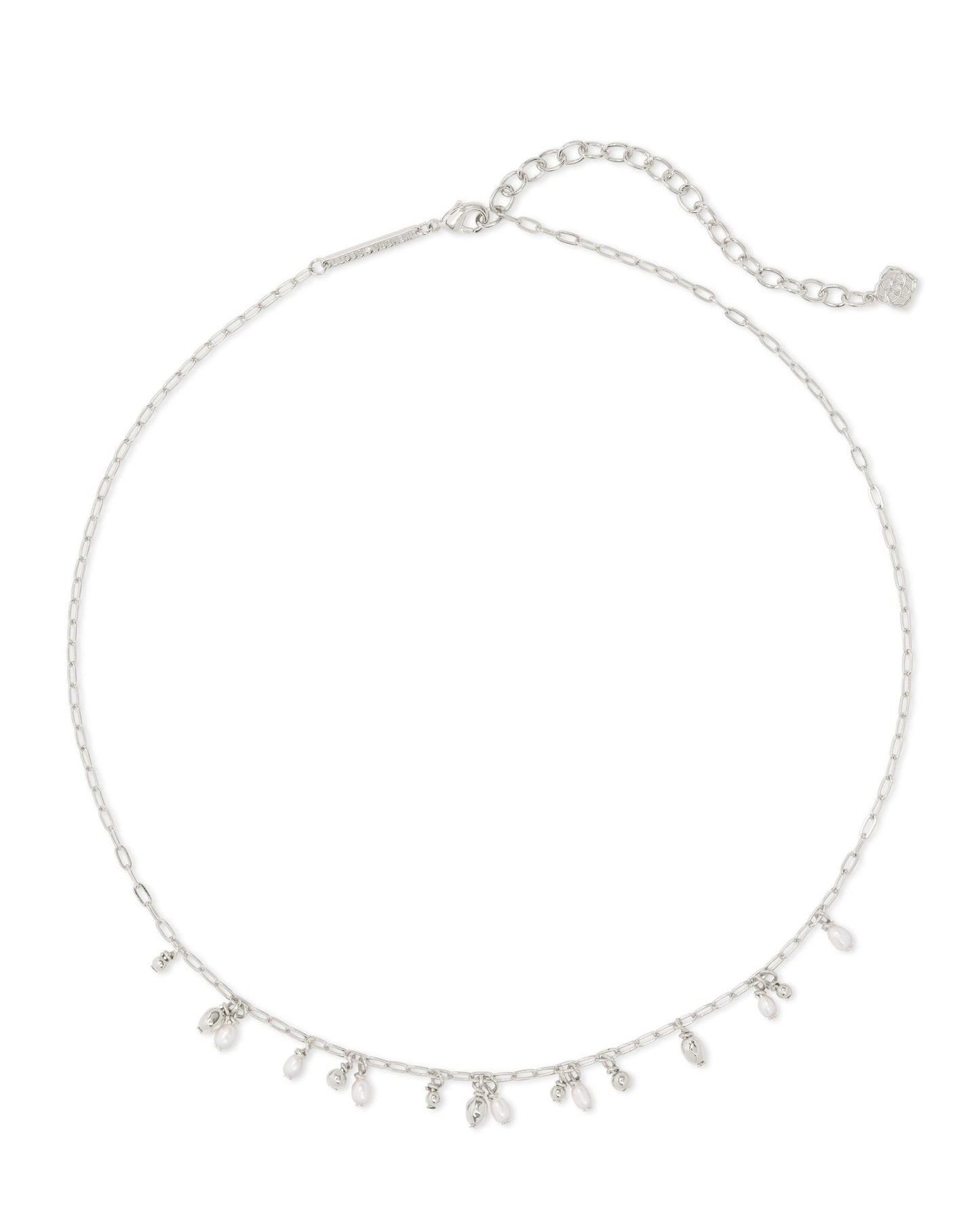 Mollie Choker Necklace Silver