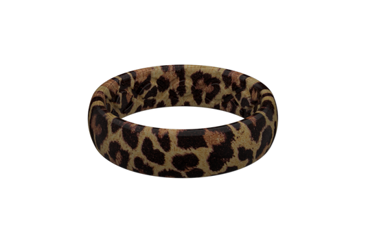 Thin Aspire Leopard Groove Ring -