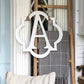 White Wooden Initials - For Pick Up Only