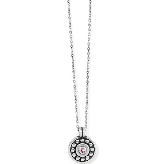 Pebble Lt Rose Necklace