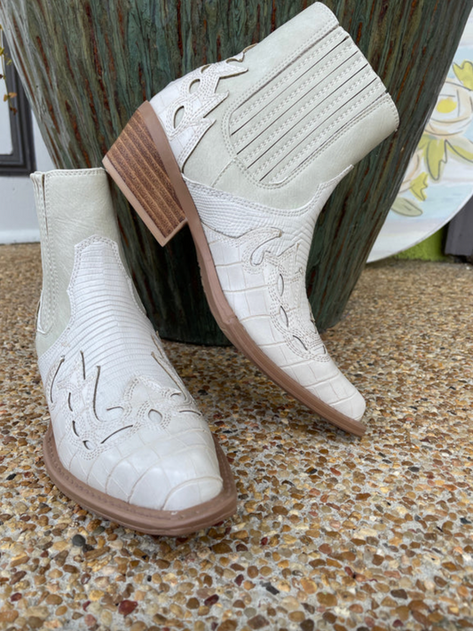 Milo Ivory Bootie -