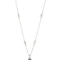 Nola Silver Platinum Drusy Necklace