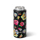 Fleur Noir Skinny Can Cooler