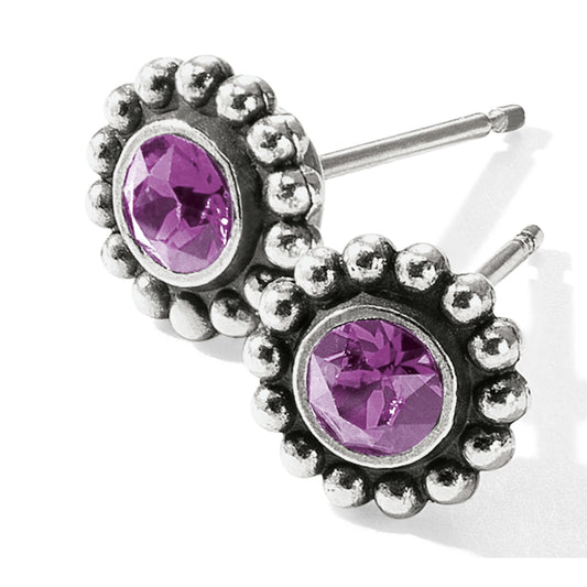 Twinkle Amethyst Mini Post - J2049G
