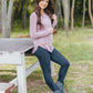 Henley Long Sleeve - Mauve