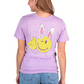 Purple Smile Bunny SS Tee -