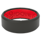Edge Black/Red Groove Ring -
