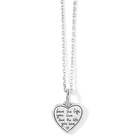 Sentiments Heart Necklace