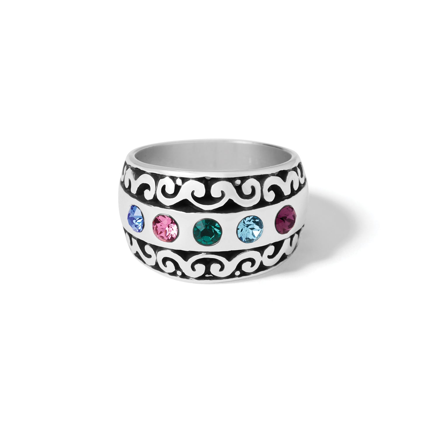 Elora Gems Band Ring sz 9