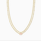 Emilie Multi Strand Nck GLD/Rose MOP