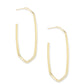 Danielle Hoop Earrings Gold