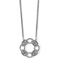 Interlok Chain Sun Ring Necklace - JM6723