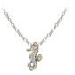 Ocean Images Seaside Collection Pavé Seahorse Slider with Chain K3911-AF03