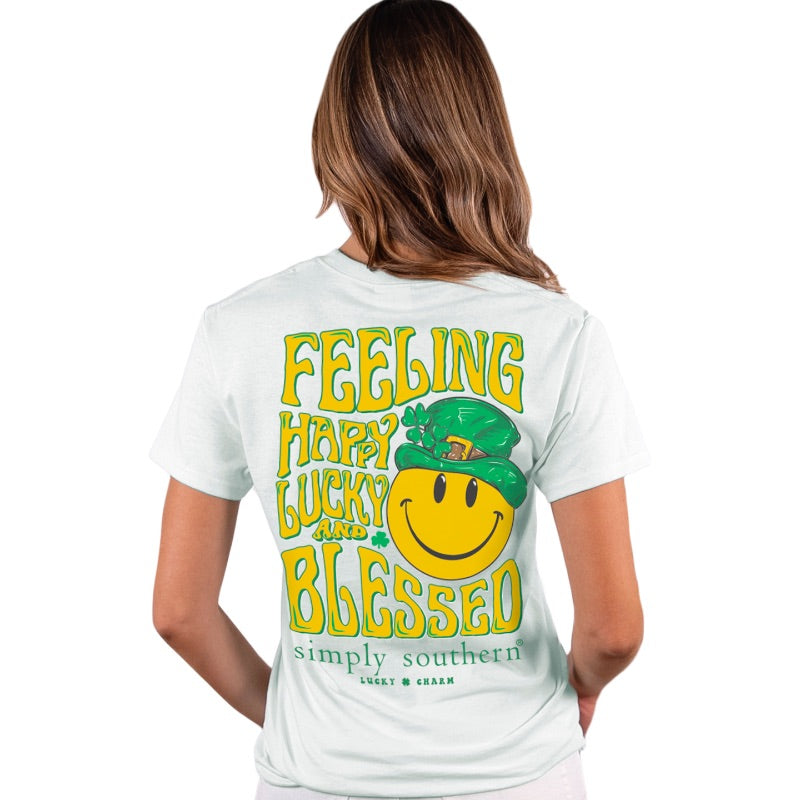 Feeling Blessed Smiley SS -