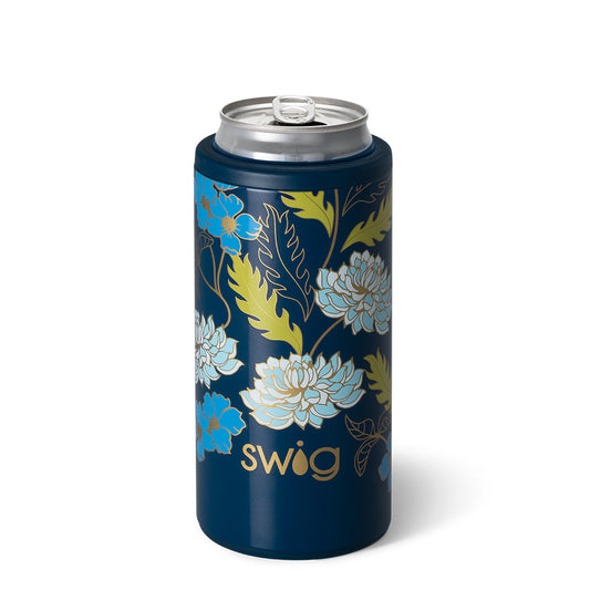 Water Lily Skinny Can Cooler (12oz)