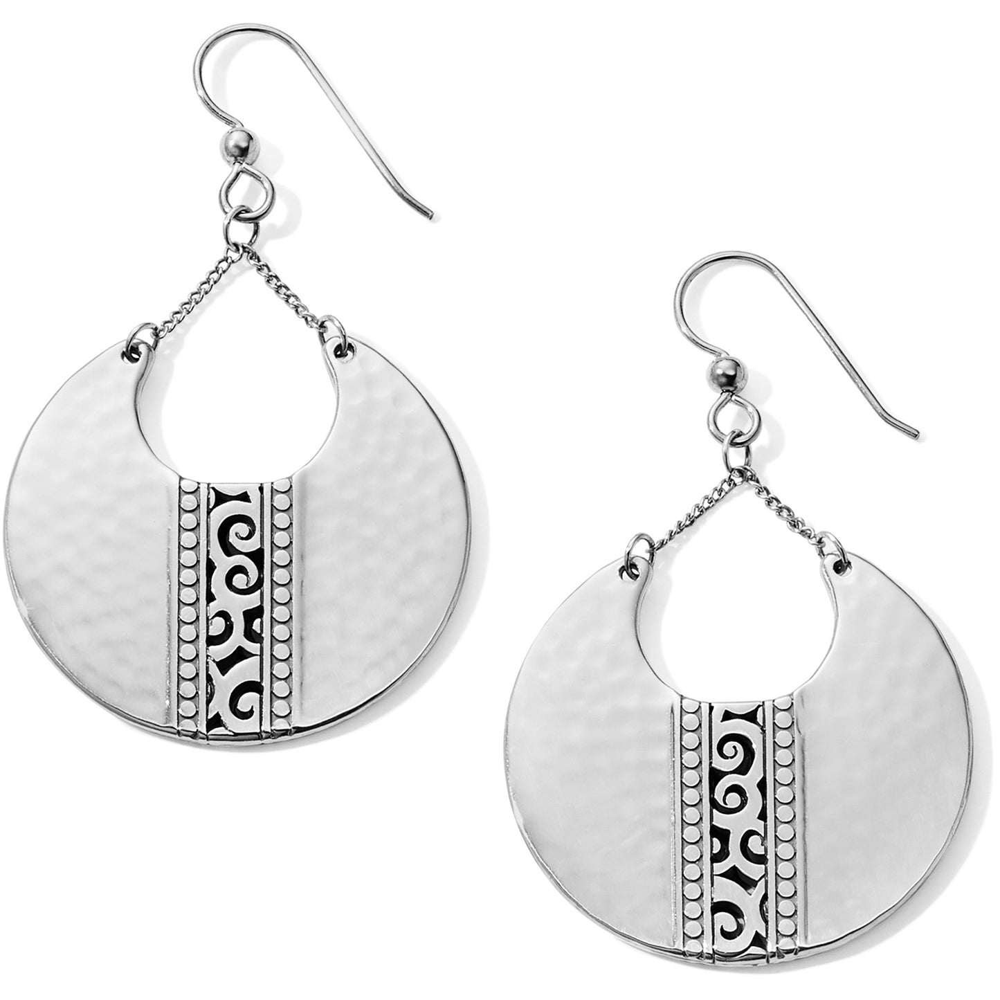 Mingle Disc Large French Wire Earring - JA6250