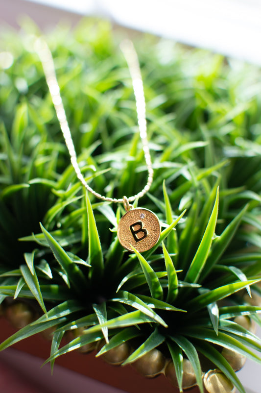 Gemelli Tasha Initial Necklace