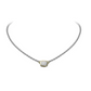 Nouveau CZ Single Strand Necklace N3903-AF03