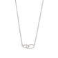 Sawyer Rhodium Necklace