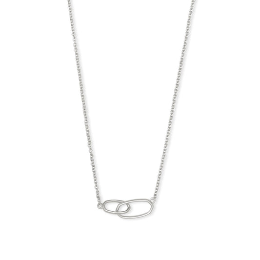 Sawyer Rhodium Necklace