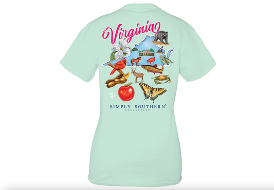 Virginia Short Sleeve Tee -