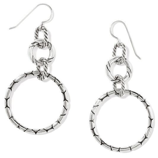 Pebble Rings Drop Earrings