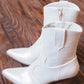 Bambi Boots - Pearl Croc -