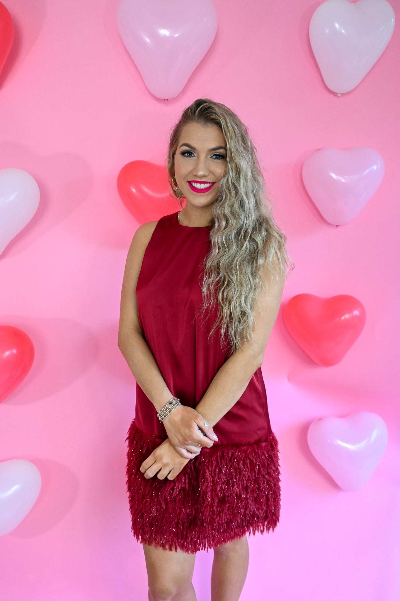 With The Wind Red Dress -