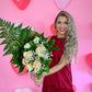 With The Wind Red Dress -