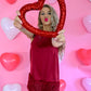 With The Wind Red Dress -