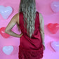 With The Wind Red Dress -