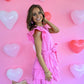 Rewind The Night Pink Tiered Dress -