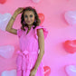 Rewind The Night Pink Tiered Dress -