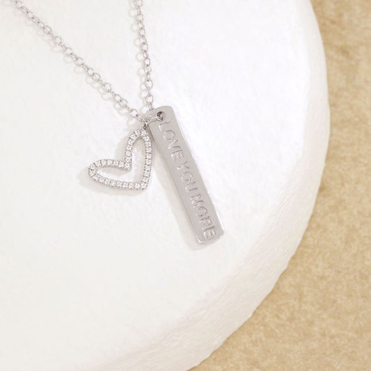 I   Love You More Necklace