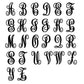 Script Vinyl Decal
